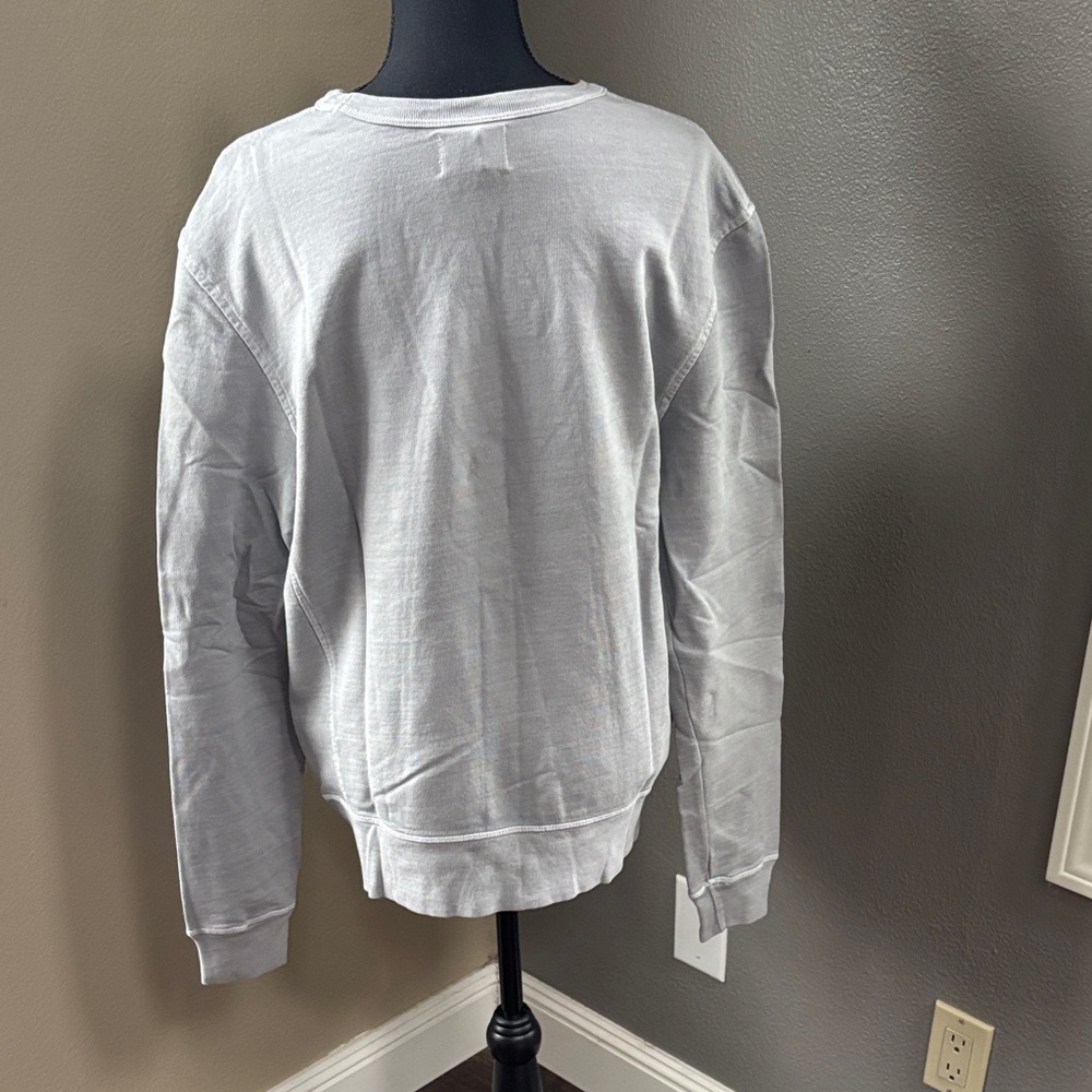 Kiel James Patrick Gray Coastal Crewneck Sweatshirt - Picture 4 of 7